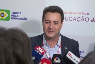 Apoio que soma muito, diz Ratinho Júnior sobre Bolsonaro